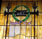 stained-glass window