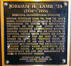 Lamb plaque